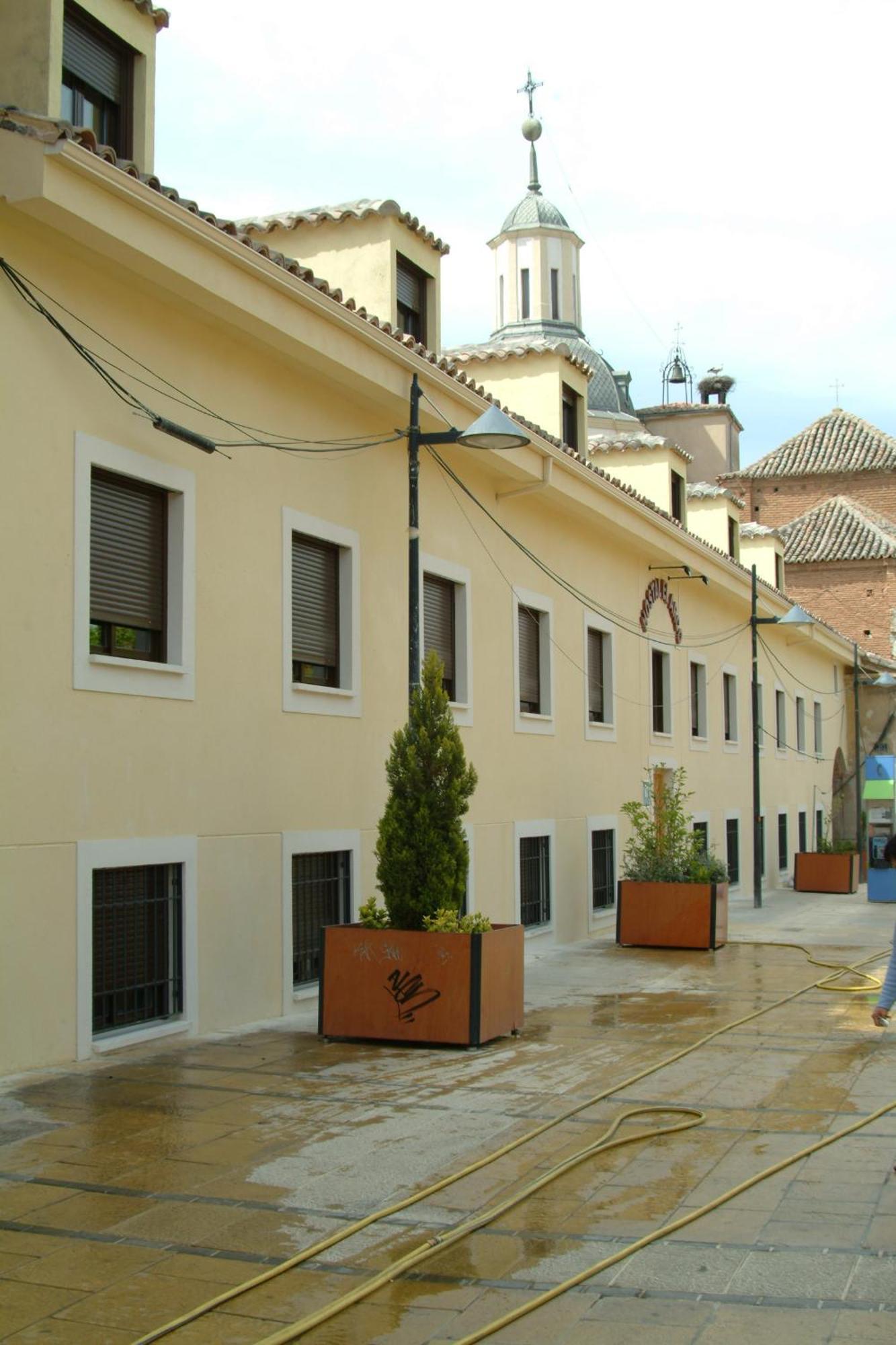 Hostal El Arco Mejorada Del Campo Ngoại thất bức ảnh
